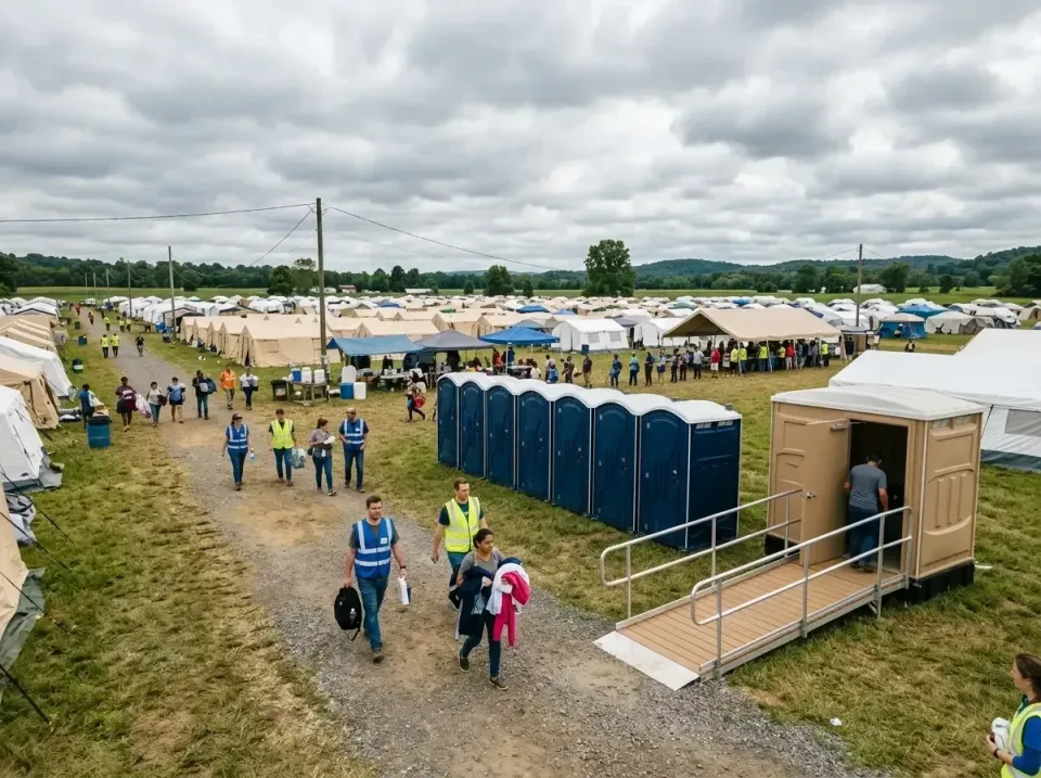 disaster-relief-camp-restrooms-010 — frequently asked questions, Dumpster & Portable Bathrooms Rental in Covington, KY